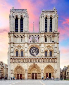 Notre Dame Facade Jigsaw Puzzle