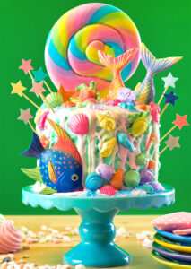 Ocean Fantasy Cake Jigsaw Puzzle