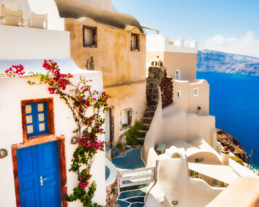 Oia Steps Jigsaw Puzzle