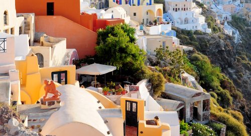 Oia Village Jigsaw Puzzle