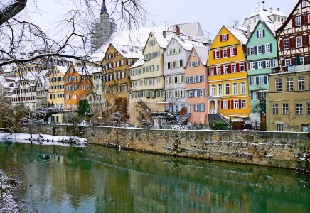 Old German Houses Jigsaw Puzzle