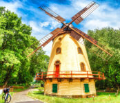 Old German Windmill Jigsaw Puzzle