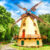 Old German Windmill Jigsaw Puzzle
