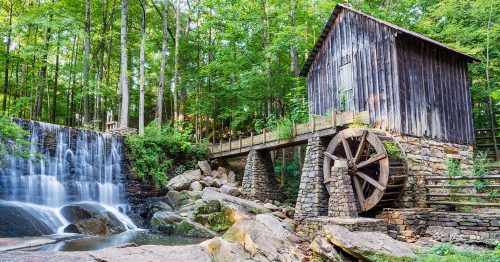 Old Grist Mill Jigsaw Puzzle