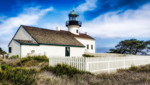Old Point Loma Lighthouse Jigsaw Puzzle