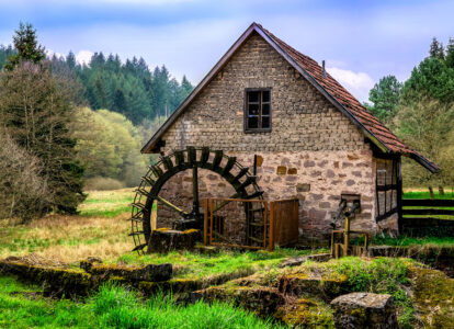 Old Stone Mill Jigsaw Puzzle