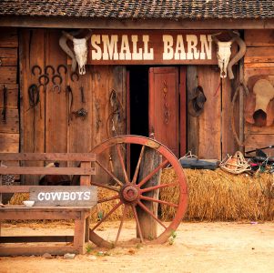 Old West Barn Jigsaw Puzzle