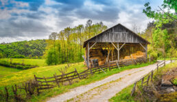 Open Hay Barn