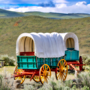 Oregon Trail Wagons Jigsaw Puzzle