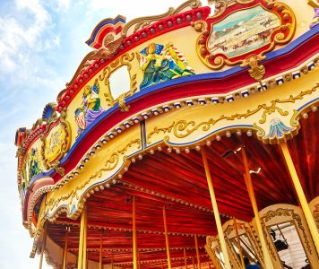 Ornate Carousel Jigsaw Puzzle