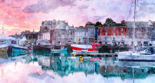 Padstow Harbor Jigsaw Puzzle