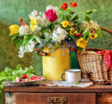 Pail of Flowers