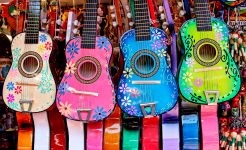 Painted Guitars