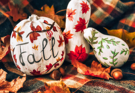 Painted Pumpkin Jigsaw Puzzle