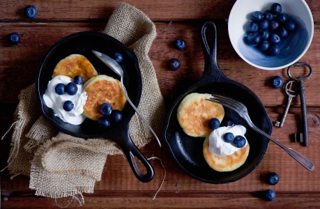 Pancakes and Blueberries Jigsaw Puzzle