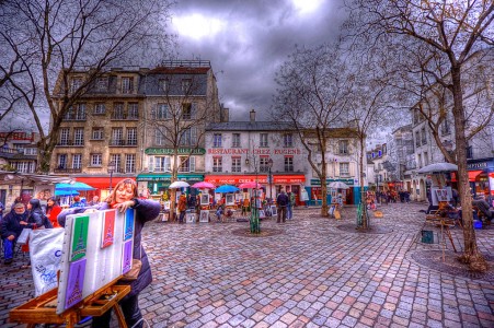 Paris Square Jigsaw Puzzle