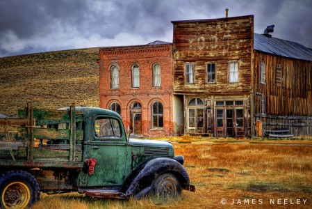 Parked in Bodie Jigsaw Puzzle