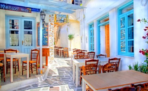 Paros Restaurant Jigsaw Puzzle