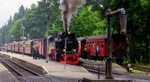 Passing Trains Jigsaw Puzzle