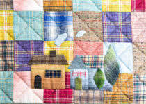Patchwork House Quilt Jigsaw Puzzle