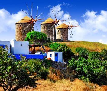 Patmos Windmills Jigsaw Puzzle