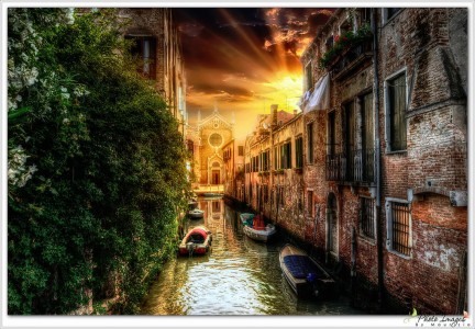 Peaceful Canal Jigsaw Puzzle