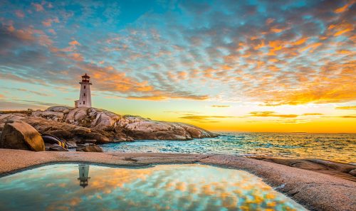 Peggy’s Cove Lighthouse Jigsaw Puzzle