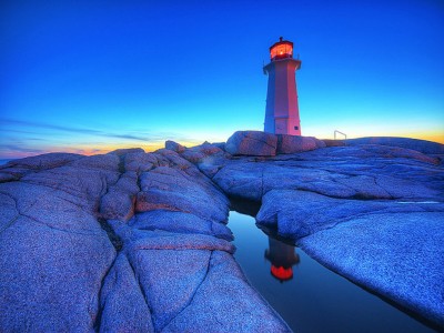 Peggy’s Point Lighthouse Jigsaw Puzzle