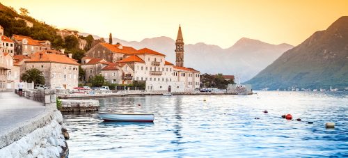 Perast Harbor Jigsaw Puzzle