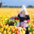 Picking Tulips Jigsaw Puzzle