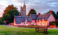 Pink Almshouses