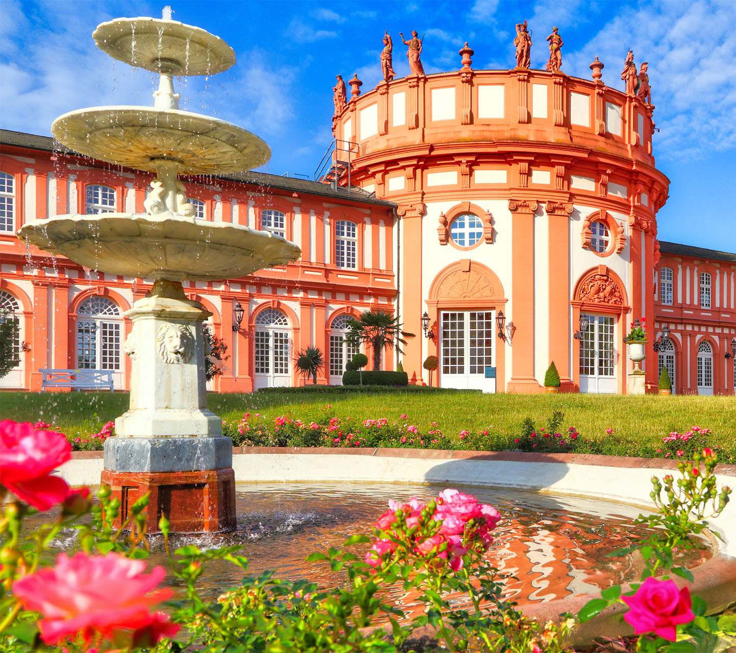 Pink palace jigsaw puzzle