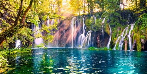 Plitvice Park Waterfalls Jigsaw Puzzle