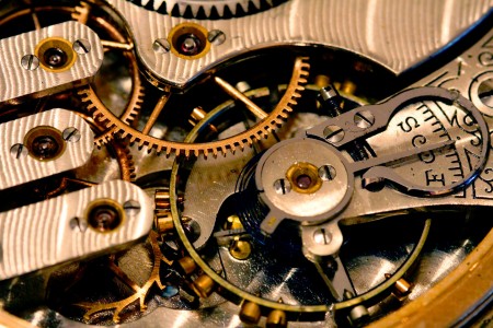 Pocket Watch Gears Jigsaw Puzzle