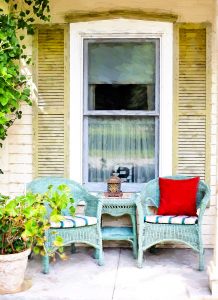 Porch Chairs Jigsaw Puzzle