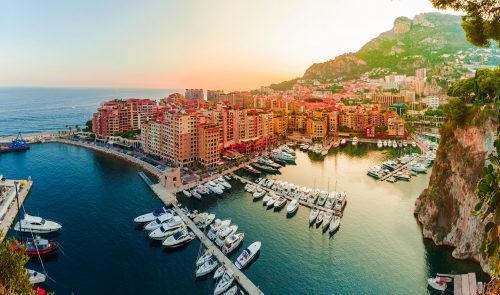 Port de Fontvieille Jigsaw Puzzle