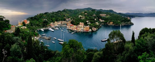 Portofino Panorama Jigsaw Puzzle