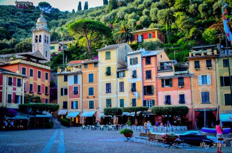 Portofino Plaza Jigsaw Puzzle