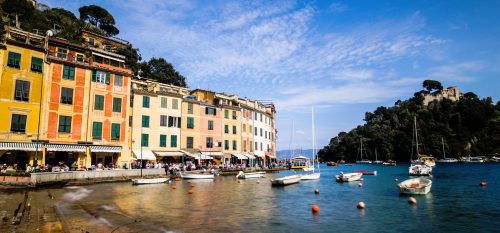 Portofino Waterfront Jigsaw Puzzle