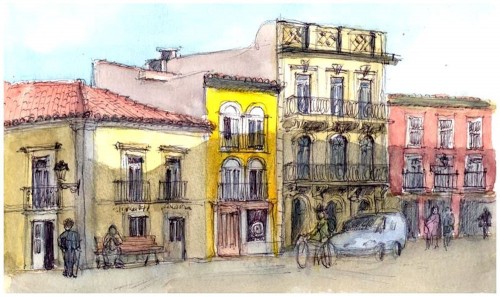 Portugese Street Jigsaw Puzzle