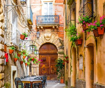 Positano Street Jigsaw Puzzle