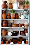 Pottery Shelves