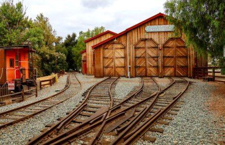 Poway Train Shed Jigsaw Puzzle