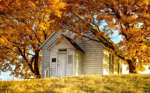 Prairie Church Jigsaw Puzzle