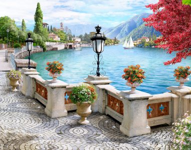 Promenade Overlook Jigsaw Puzzle