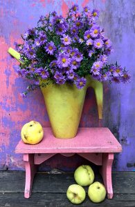 Purple Asters Jigsaw Puzzle