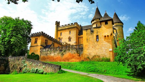 Puymartin Castle Jigsaw Puzzle