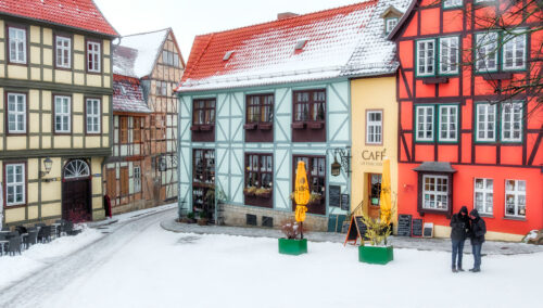 Quedlinburg in Winter Jigsaw Puzzle