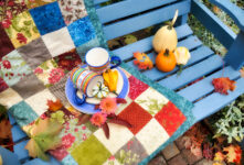 Quilt and Bench