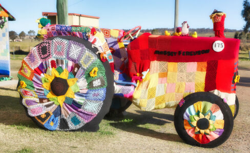 Quilted Tractor Jigsaw Puzzle